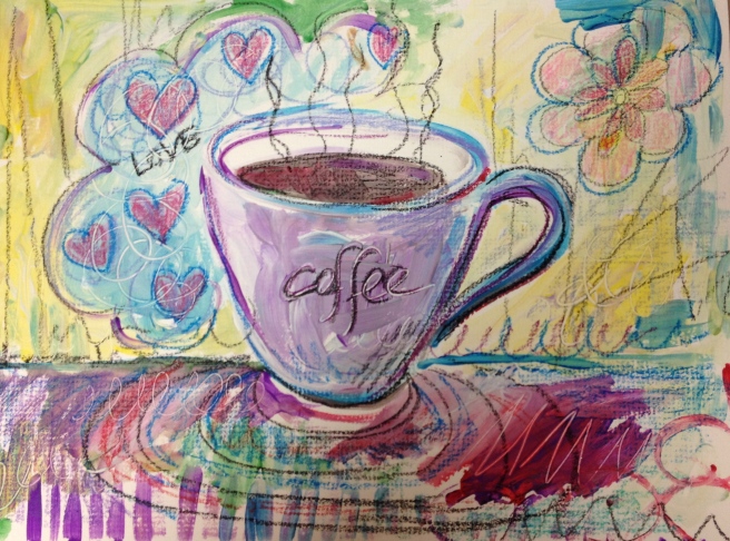 Coffee Art Warms My Heart